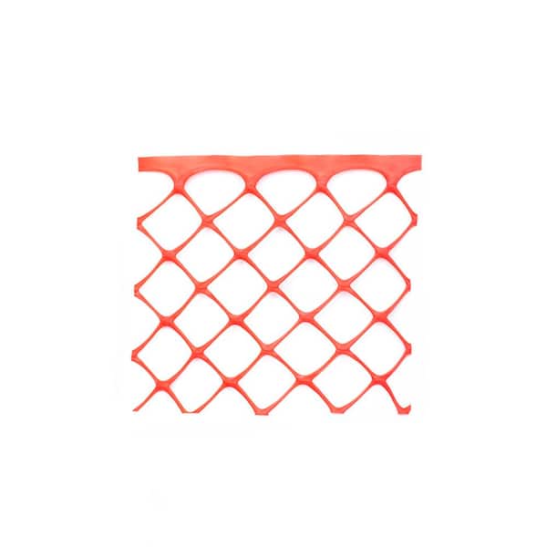 Tenax 4 ft. x 100 ft. Diamond Safety Fence Sentry XLW Orange