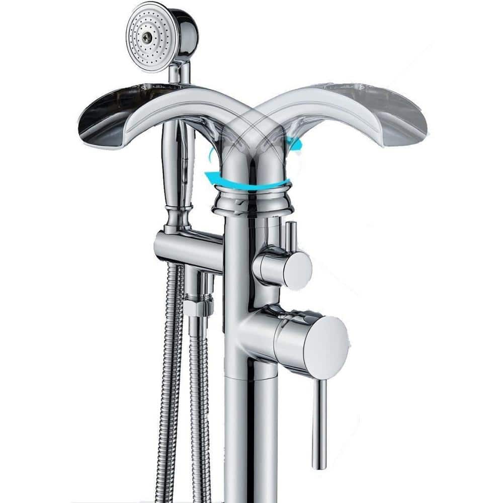 Commercial Metering Double Handle Bathroom Sink Faucet in Brass 16GS-36245
