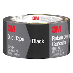1.88 in. x 20 yds. Black Duct Tape (Case of 12)