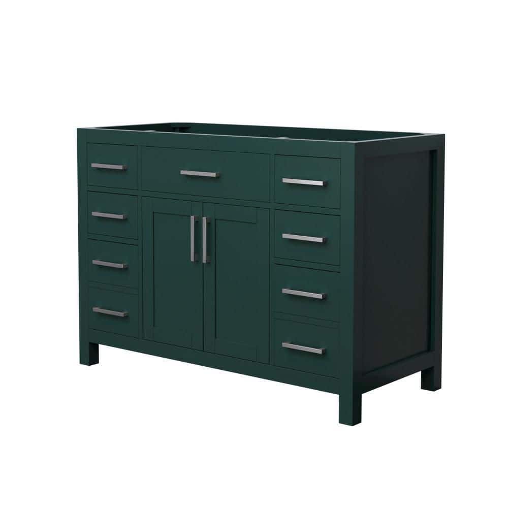 Beckett 47.25 in. Bath Vanity Cabinet without Top in Green price history on PriceWatchPro