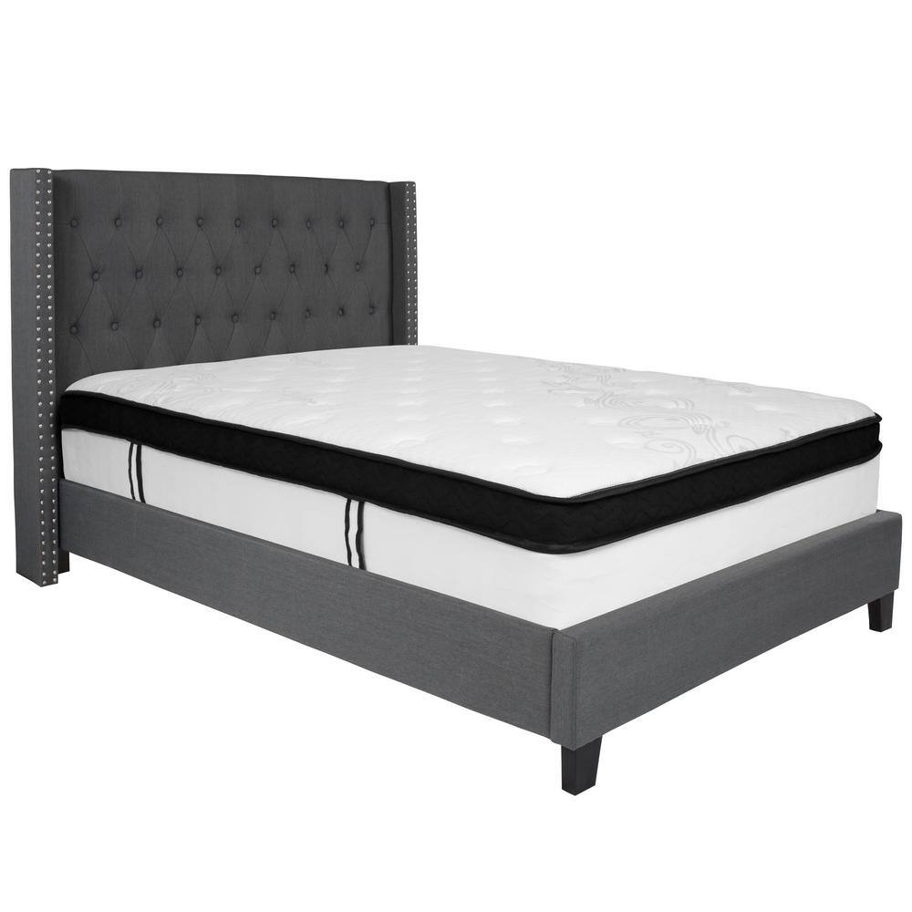 Carnegy Avenue Dark Gray Full Bed Set CGAHG270967DAHD The Home Depot