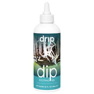 32 oz. Dip Cloning Gel Rooting Hormone for Plant Cuttings, Thick Gel Liquid Fertilizer for Propagation (1-Bottle)