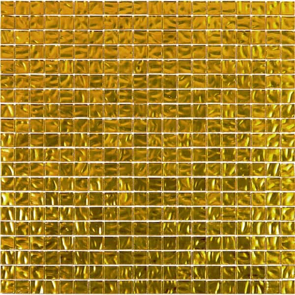 Apollo Tile Altin Glossy Cloud Silver 12 in. x 12 in. Glass Mosaic Wall and Floor Tile (18.69 sq. ft./case) (20-pack)