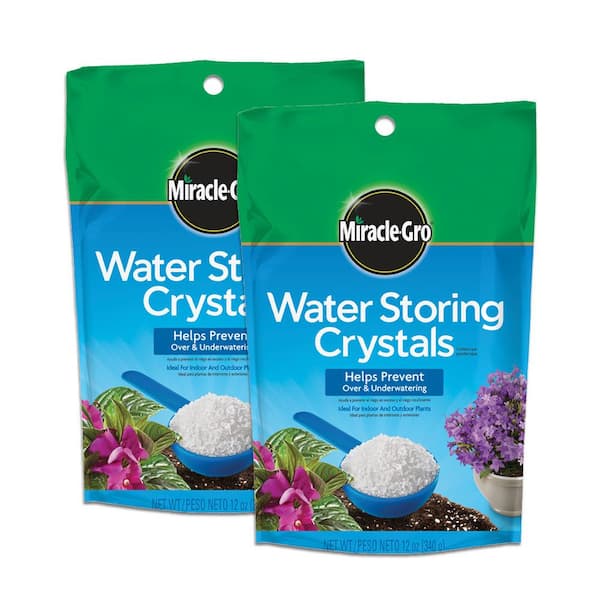 Miracle-Gro 12 oz. Water-Storing Crystals (2-Pack)