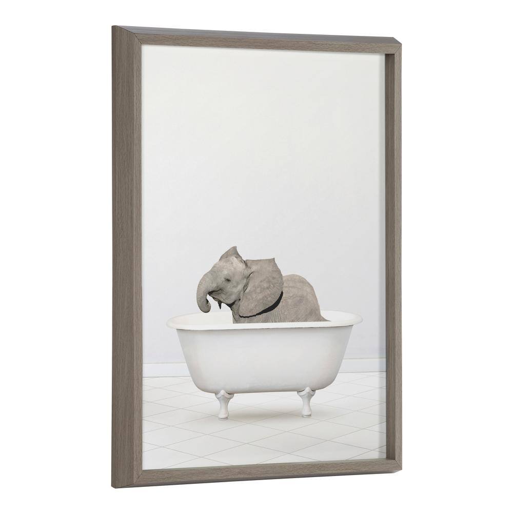 最安値に挑戦 Stupell Industries Elephant In A Tub おもしろ動物柄 バスルーム 絵画 24x30 ベージュ 1 Cn お歳暮 Kishakatoliketiranedurres Com