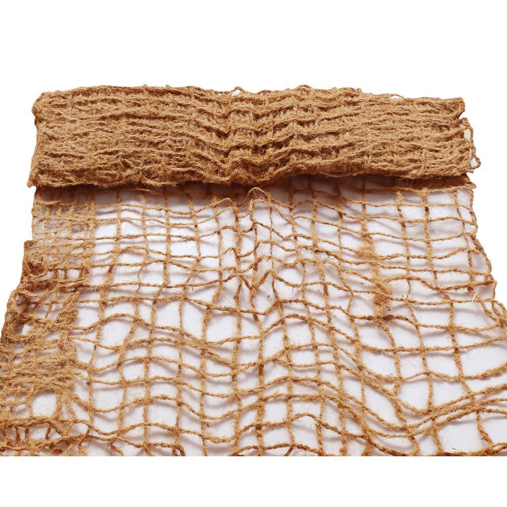 Agfabric 4 ft. x 15 ft. Coconut Mesh Mat Blanket Erosion Control