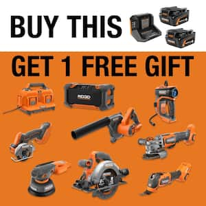 18V Starter Kit with (2) 4.0 Ah MAX Output Batteries and Charger with 18V Brushless Cordless Mid-Torque Impact Wrench