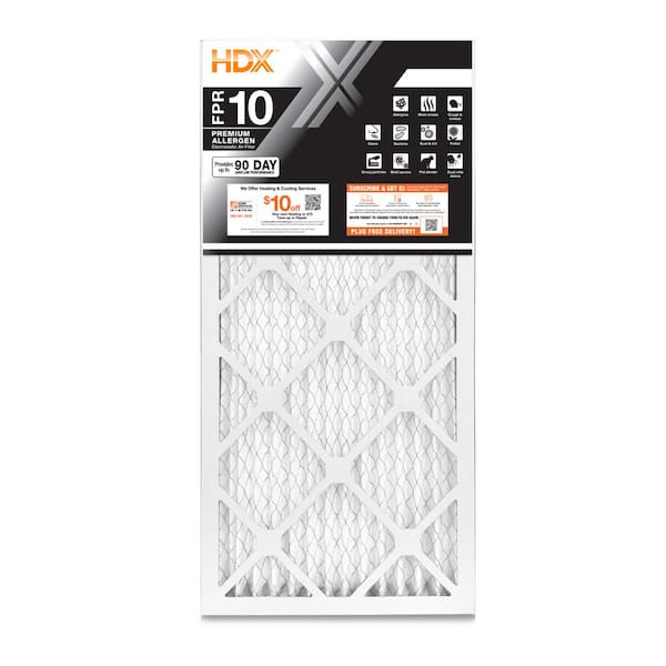 12 in. x 30 in. Premium Pleated Air Filter FPR 10, MERV 13 (12-Pack)