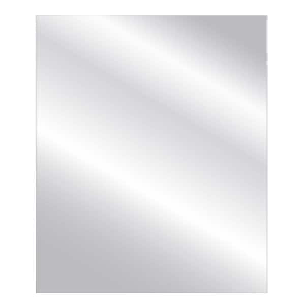 Photo 1 of 36 in. W x 60 in. H Frameless Rectangular Polished Edge Bath Mirror