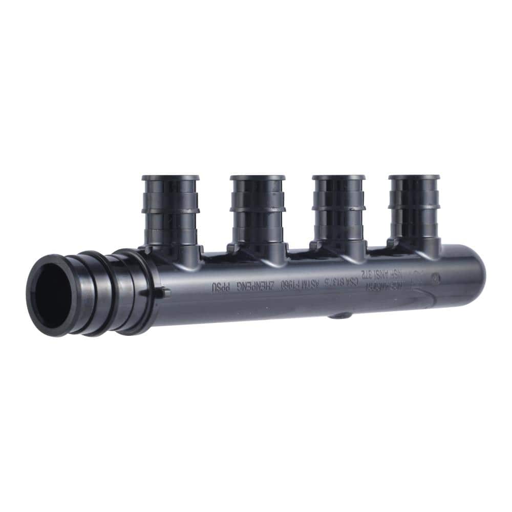3/4 in. Closed Trunk with 1/2 in. Branches 4-Branch Poly PEX Expansion Multi Port Tee Fitting price history on PriceWatchPro