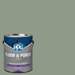 1 gal. PPG1129-5 Farm Fresh Satin Interior/Exterior Floor and Porch Paint