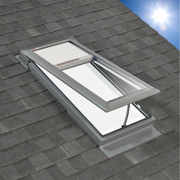 VELUX 21 in. x 37-7/8 in. Electric Venting Deck Mount Skylight