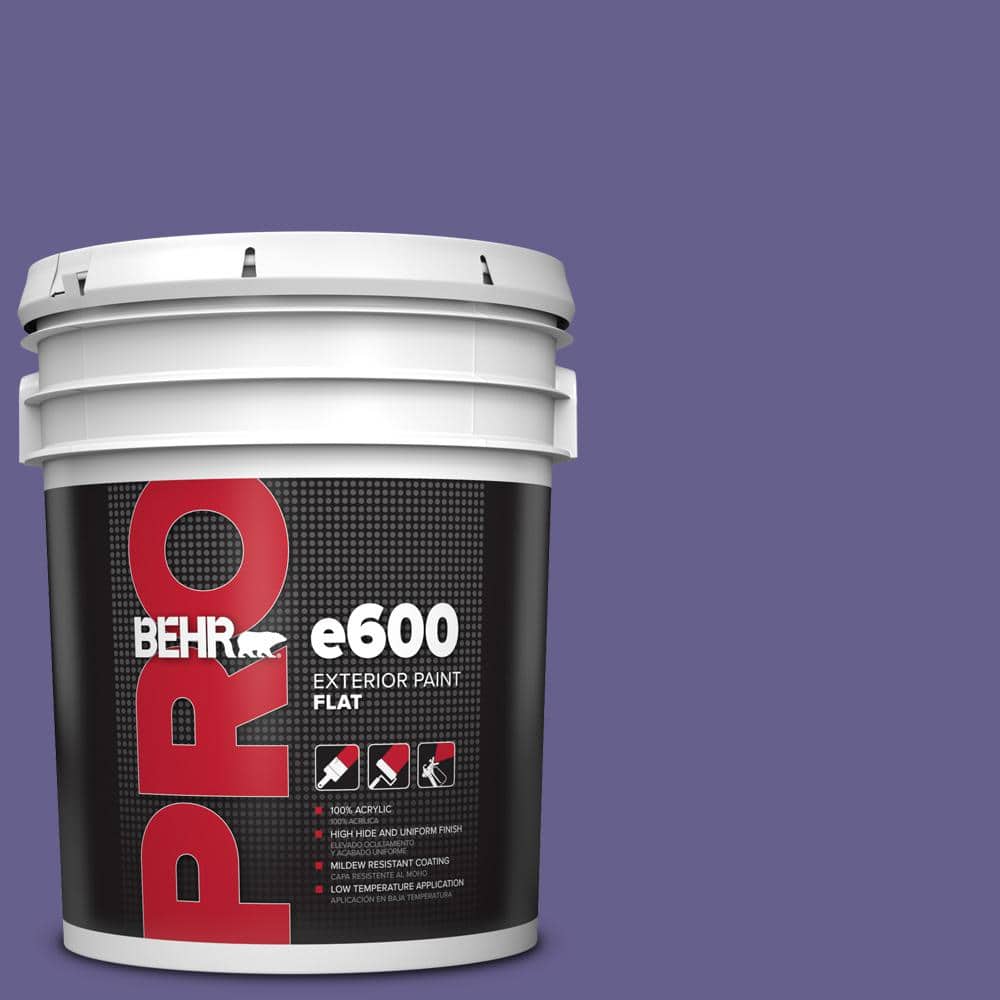 5 gal. #S-G-630 Majestic Purple Flat Exterior Paint price history on PriceWatchPro