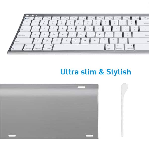 Slim Wireless Keyboard and Mouse Combo with 110 Color Round Keycaps for PC  Laptop Mac