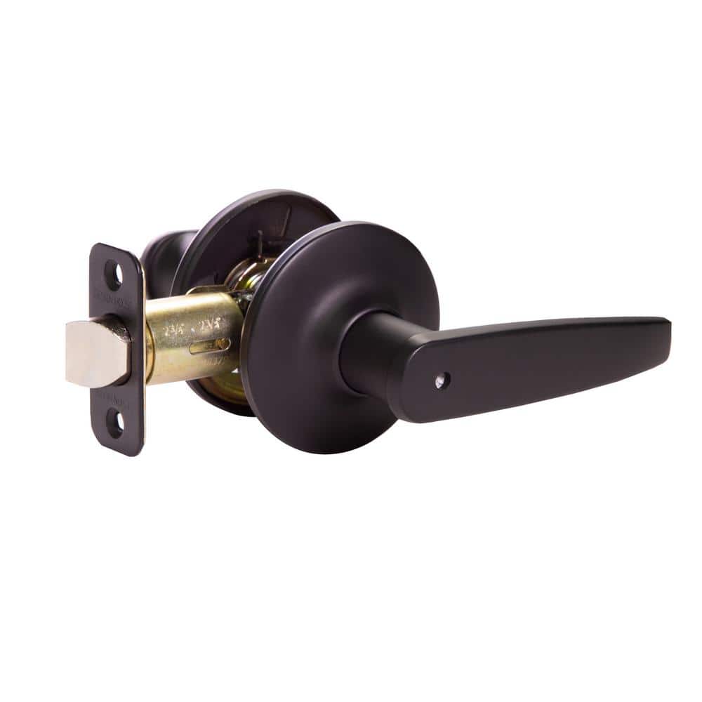 Delavan Matte Black Bed/Bath Privacy Door Lever price history on PriceWatchPro