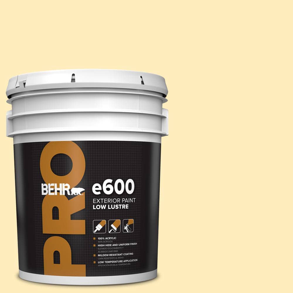 5 gal. #P290-1 Soft Buttercup Low Luster Exterior Paint price history on PriceWatchPro