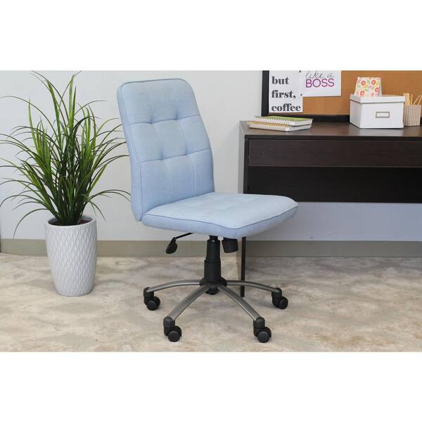 Boss Light Blue Modern Office Chair (PM)
