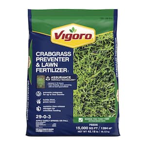Crabgrass Preventer & Lawn Fertilizer, 42.18 lbs., 15,000 sq. ft.