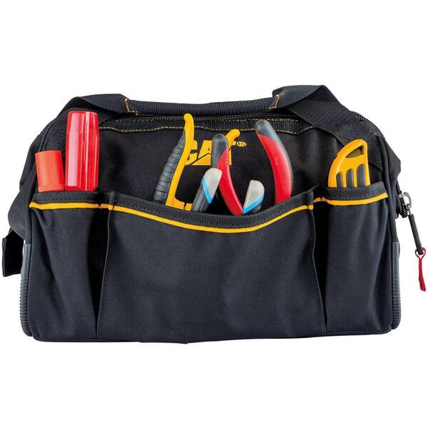 CAT 13 in. and 16 in. Wide Mouth Tool Bag Set (2-Piece) 240160