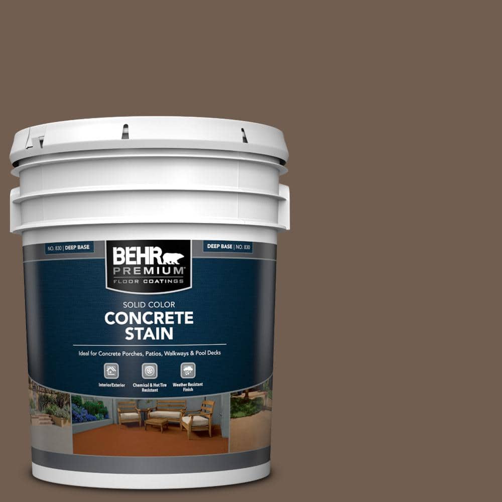 5 gal. #PFC-35 Rich Brown Solid Color Flat Interior/Exterior Concrete Stain price history on PriceWatchPro