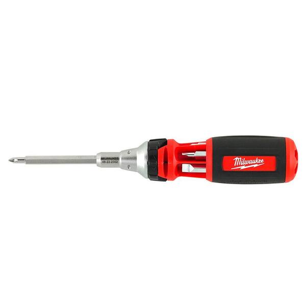 Milwaukee - 10-in-1 Square Drive Ratcheting Multi Bit Driver