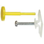 1/8 in. Pop Toggles with Screws (6-Pack)