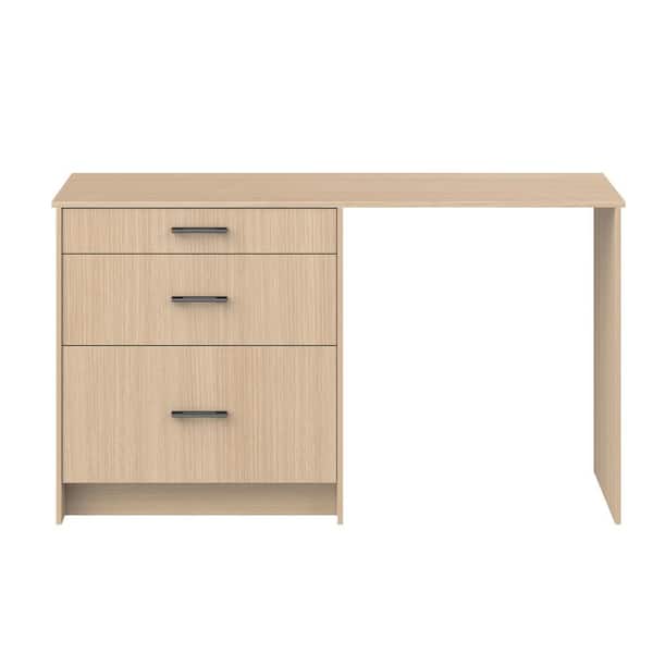 Timberline 61.5 in. W x 34.5 in. H x 24 in. D Mojavi Oak Simple Desk Base Bundle