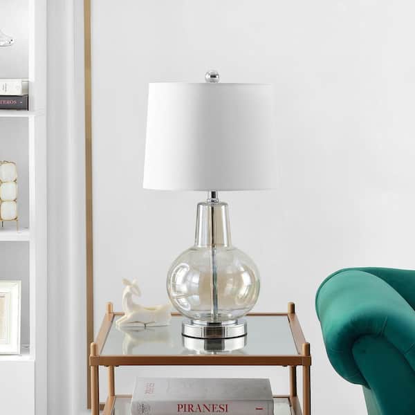 Atlas 24 in. Luster Glass Table Lamp