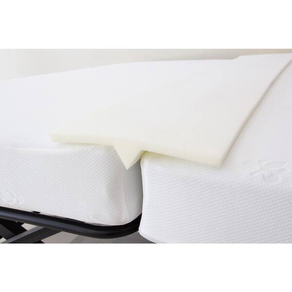 Kings Brand Furniture Twin To King Converter Foam Mattress Bridge Bed 57cm The Home Depot Kings Brand Furniture Twin To King, Create A King Instant Bed Connector