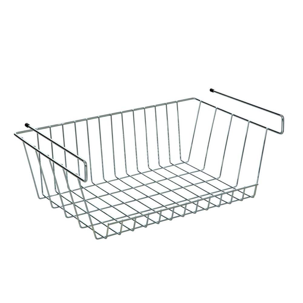 10 in. H x 15.25 in. W Chrome Alloy 1-Drawer Wire Basket price history on PriceWatchPro