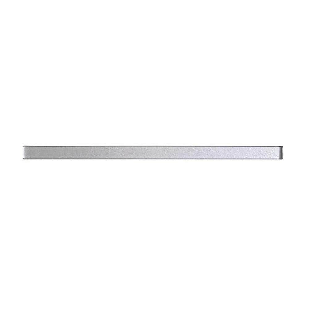 Cosmos 0.6 in. x 12 in. White Glass Glossy Pencil Liner Tile Trim (0.5 sq. ft./case) (10-pack) price history on PriceWatchPro
