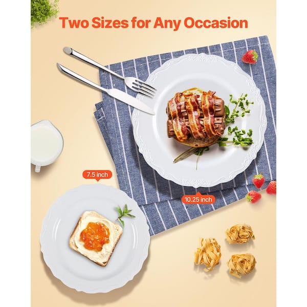 Reusable Plastic Plates | Party | BIG W