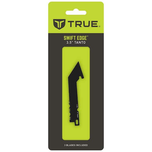 Swift Edge 3.5 in. Tanto Replacement Blades 3-Pieces