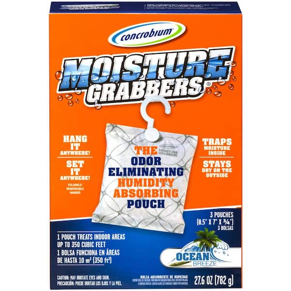 Concrobium 27.6 oz. Moisture Grabbers Humidity Absorbing Pouch (3