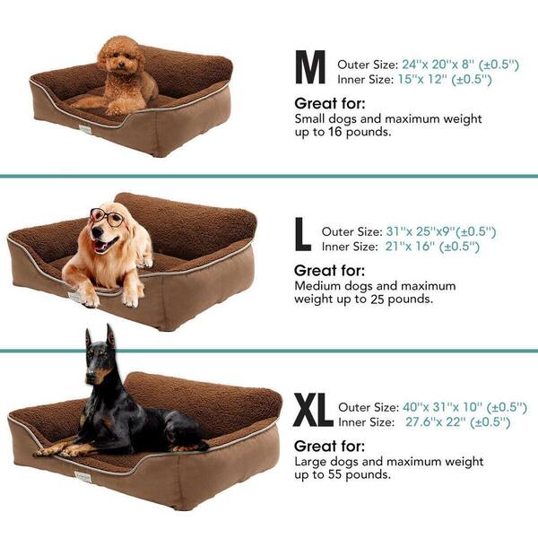 Jiupety Indoor Hondenhok, Maat 2XL Indoor Hondengrot Geschikt voor Katten en Grote Honden, Warm Hondenbed, Dog House Dog Bed Grey, 2XL