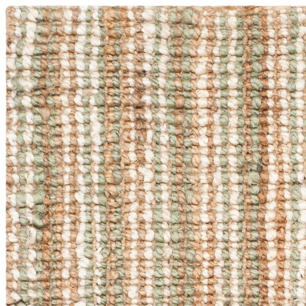Handwoven Sage and Natural Jute Area Rug