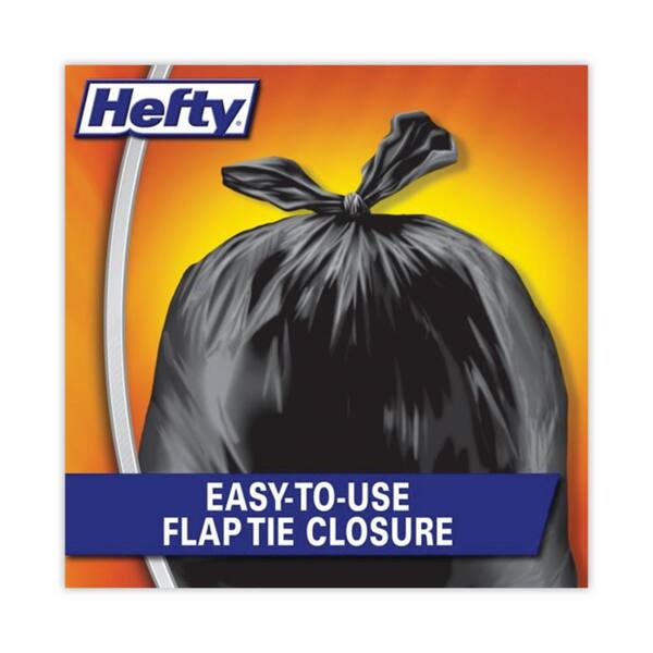 Easy Flaps Trash Bags, 30 gal, 0.85 mil, 30