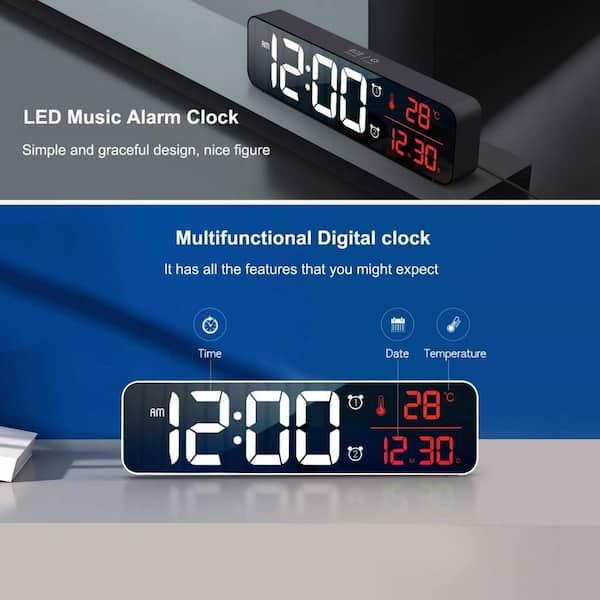 Multifunction Digital Timer Loud Alarm Water Drop Shape Countdown
