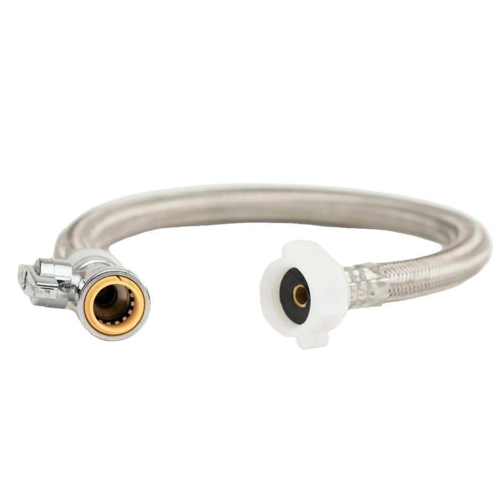 1/2 in. Push-to-Connect x 7/8 in. Ballcock x 18 in. Straight Stop Toilet Connector price history on PriceWatchPro