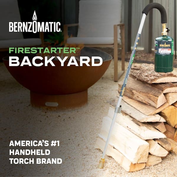 Firestarter Backyard Torch​ with Adjustable Flame Compatible with Propane Gas