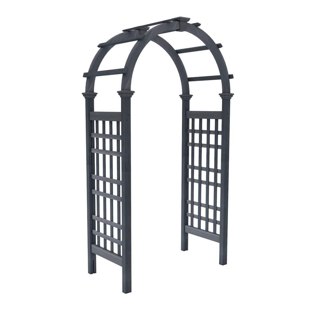 Rosewood 47 in. L x 24 in. W x 88 in. H Cedar Arbor, Charcoal price history on PriceWatchPro