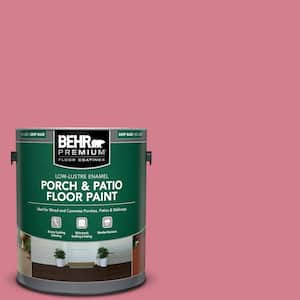 1 gal. #P140-4 I Pink I Can Low-Lustre Enamel Interior/Exterior Porch and Patio Floor Paint