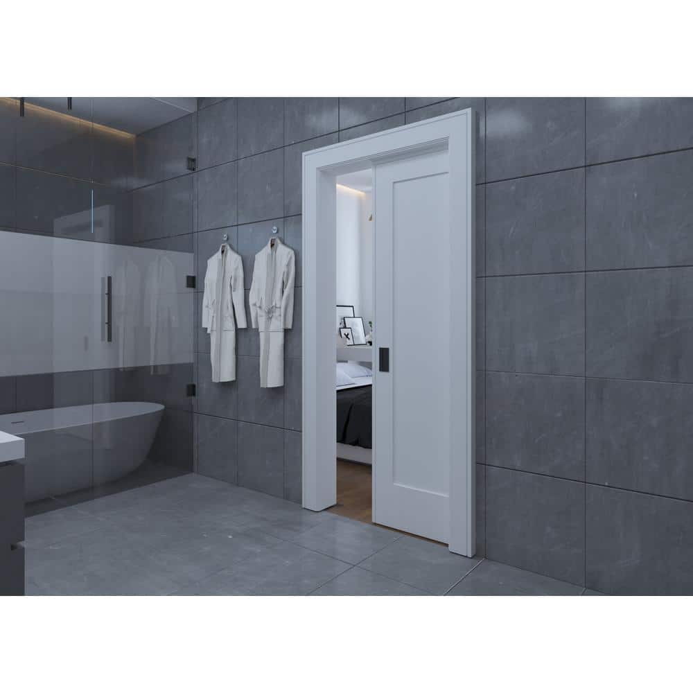 24" White Solid Core Composite Interior Door Slab