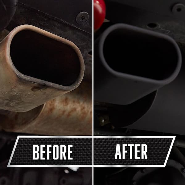 Rust-Oleum Automotive 12 oz. High Heat Flat Black Protective