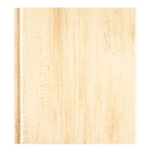 WoodHaven White Wash 6 in. x 6 in. Clip Up Tongue and Groove Acoustic Ceiling Plank Sample