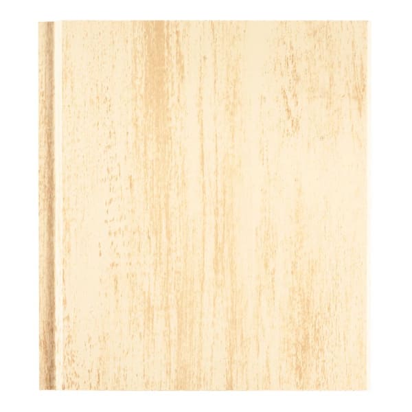 Armstrong CEILINGS WoodHaven White Wash 6 in. x 6 in. Clip Up Tongue and Groove Acoustic Ceiling Plank Sample