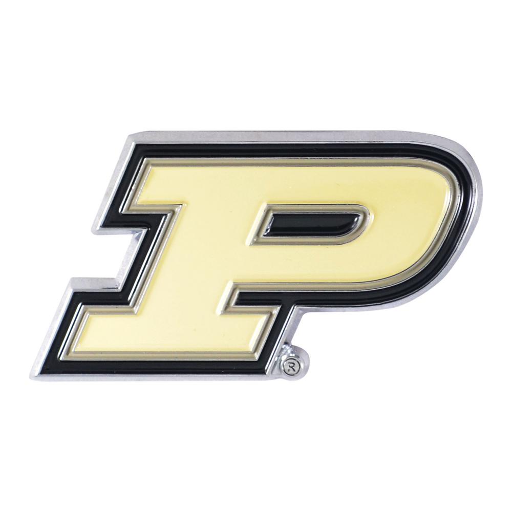 3 in. x 3.2 in. NCAA Purdue University Color Emblem