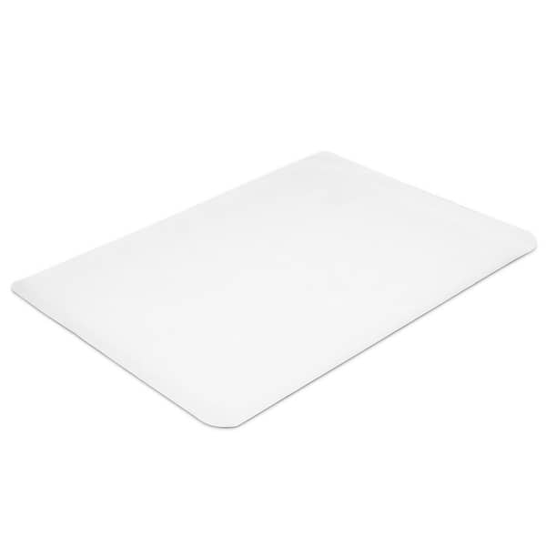 30 x 48 in. Clear Indoor Frosted Rectangular PVC Floor Mat Chair Mat