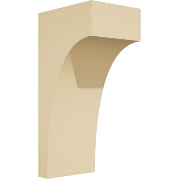 Ekena Millwork Standard Stockport 3 in. W x 8 in. H x 4 in. D Signature Urethane Polyurethane Corbel
