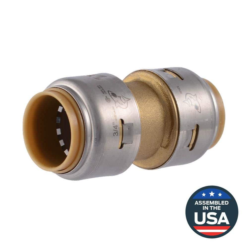 Max 3/4 in. Push-to-Connect Brass Coupling Fitting price history on PriceWatchPro